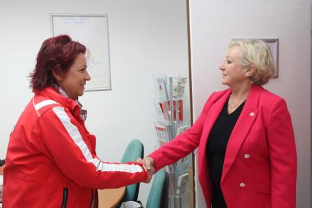 Srečanje s predsednico RKS 01 Foto Ljubo Vukelič